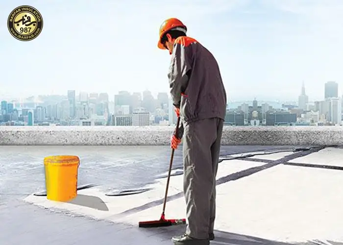 نشت آب از سقف - ایزوگام برفاب